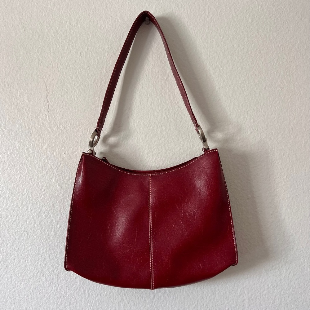Vintage red Liz Claiborne purse